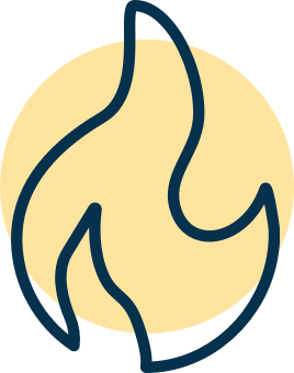 Flame icon