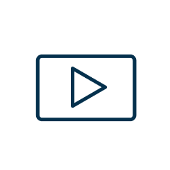 icon - video play button