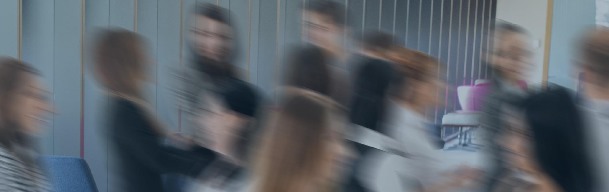 our team in motion - marquee