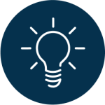 Icon optimized light bulb